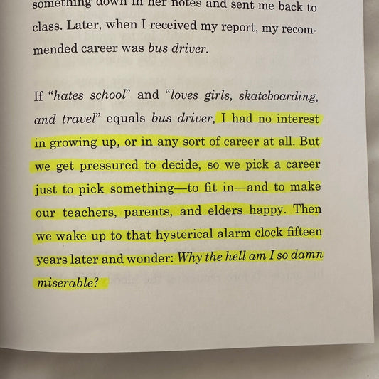 Not Growing Up Life Guide