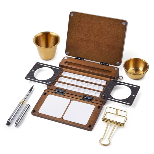 Compact Travel Watercolor Field Kit