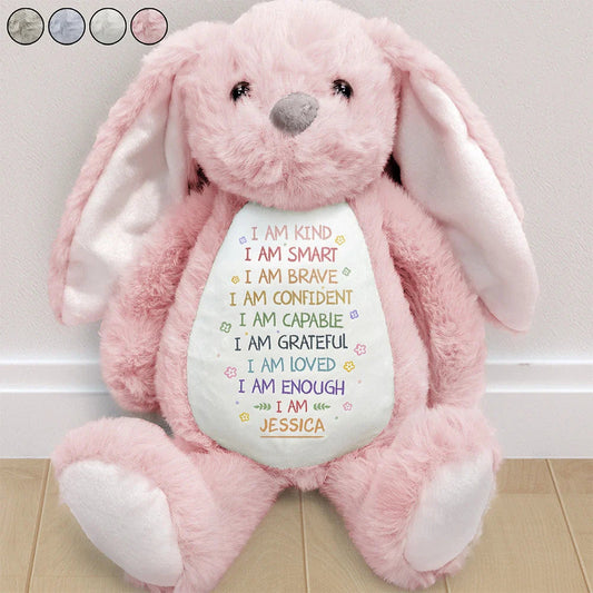 Kind Smart Personalized Cuddly Bunny